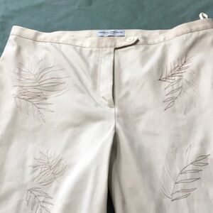 Dress\Career Cropped~~Leaf Embroidered 🤎